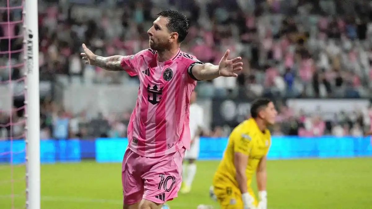 أهداف مباراة إنتر ميامي وأتلتيكو سان لويس وتألق ميسي التاريخي في كأس الدوريات