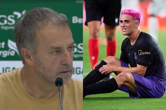 فليك يكشف حجم إصابة جافي مع برشلونة ومستقبل بالدي