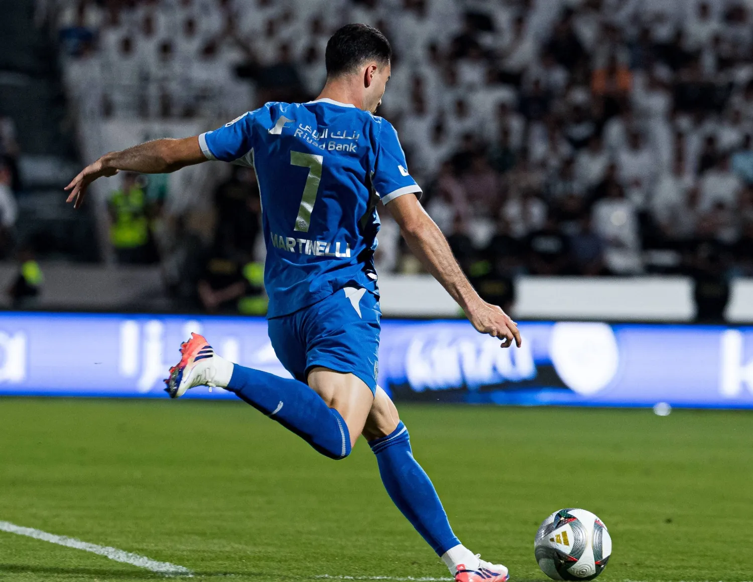 أول تعليق بعد ظهور غابرييل مارتينيلي الأول مع الهلال أمام الشباب