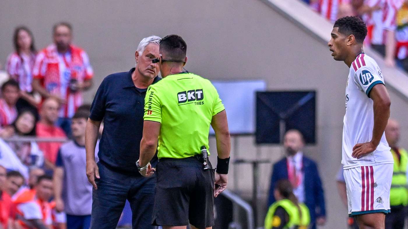 «أظهروا الاحترام».. لجنة الحكام ترد على تصريحات مورينيو بعد ديربي مدريد