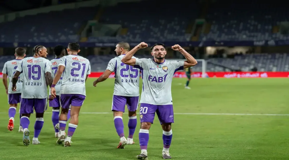مباراة العين ضد النصر دوري أبطال آسيا للنخبة.. تألق عائلة رحيمي وجدار خالد عيسى يقودان الزعيم لاكتساح العالمي برباعية