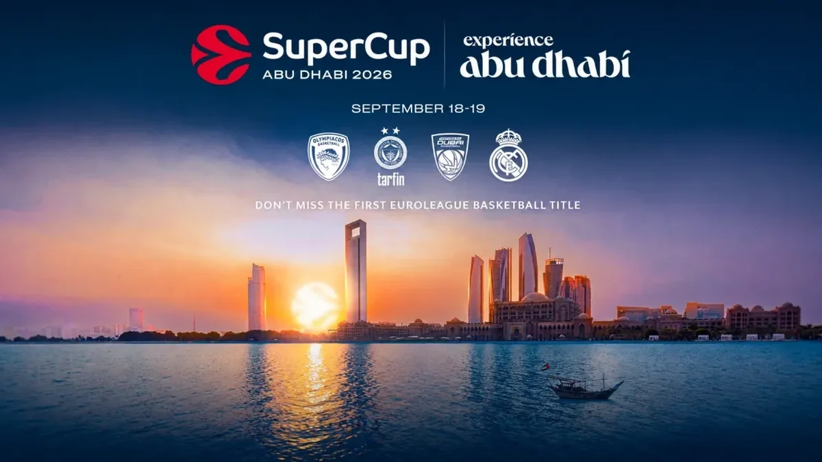 كأس سوبر اليوروليغ لكرة السلة.. دبي يتحدى ريال مدريد وصراع ناري بين أولمبياكوس وفنربخشة