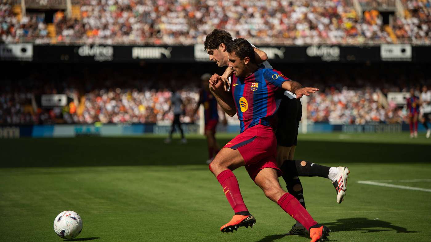 تحليل تكتيكي لأداء رودري مع برشلونة ضد فالنسيا بالأرقام