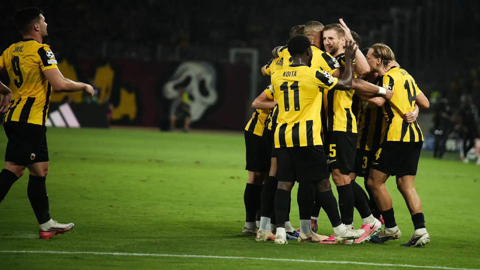 ملخص مباراة أيك أثينا ولاسك في دوري أبطال أوروبا